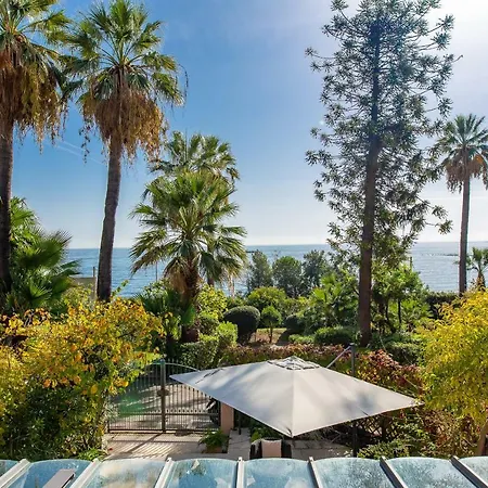 Splendid With Sea View, Exotic Garden And Pool * Vallauris